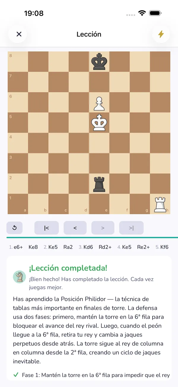 Lecciones interactivas