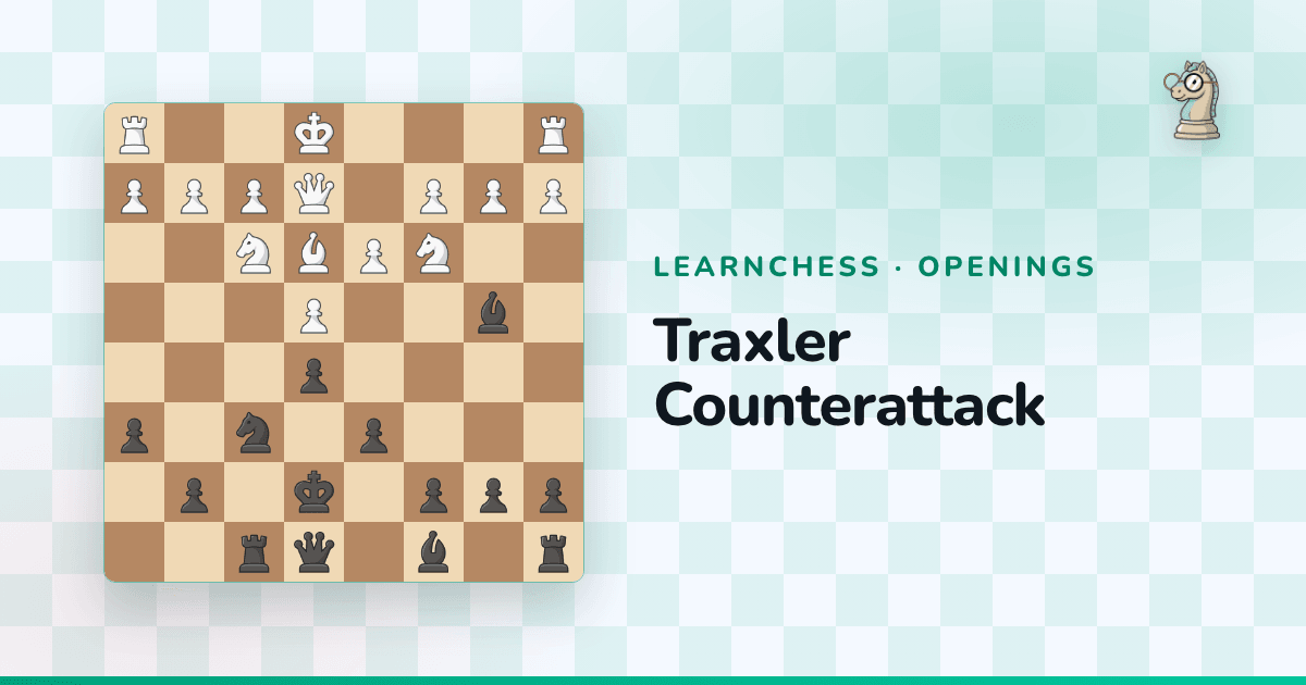 Counterattack Chess Traxler Counterattack | LearnChess